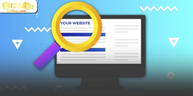 Giao diện nền tảng hiển thị rõ ràng khi truy cập link vào 123b thành công.